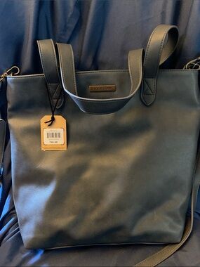 Frye and Co.  Dark Slate Large Shopper Tote